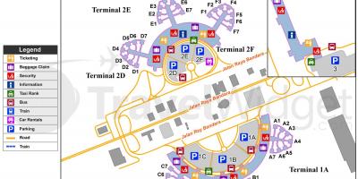 Soekarno hatta airport terminal map